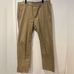 Bonobos Men's Tan Slim Straight Chino 34x30